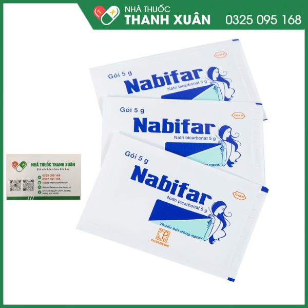 Nabifar - Dùng để vệ sinh phụ nữ